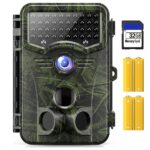 Vikeri 4K 32MP Trail Camera, Game Camera with Night Vision