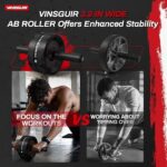 Ab Roller, Vinsguir Ab Roller Wheel for Core Workout - Image 3