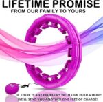 FIT ON FORM Infinity Weighted Hula Fit Hoop for Adult Weight Loss - Image 3