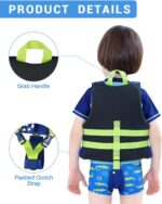 Kids Swim Vest Life Jacket - Boys Girls Float Swimsuit Buoyancy Swimwear - Image 4