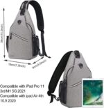 Multipurpose Crossbody Shoulder Bag Travel Hiking Daypack - Image 3