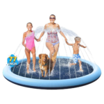 VISTOP Non-Slip Splash Pad for Kids and Dog