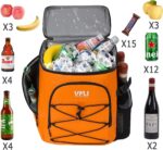 VMJ Backpack Cooler 36 Cans Insulated Leakproof Lightweight Lunch Bag - Image 3