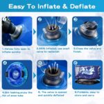 Snow Tube, WOLKEK 40 Inch 2Pack - Image 3